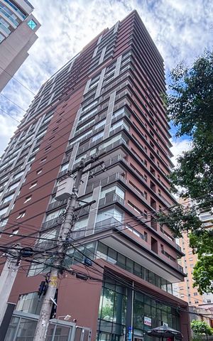 Studio à venda com 25m², 1 quarto e sem vaga Studio à venda com 25m², 1 quarto e sem vagaFachada