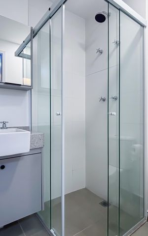 Studio à venda com 25m², 1 quarto e sem vaga Studio à venda com 25m², 1 quarto e sem vagaBanheiro