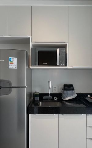 Studio à venda com 19m², 1 quarto e sem vaga Studio à venda com 19m², 1 quarto e sem vagaCozinha