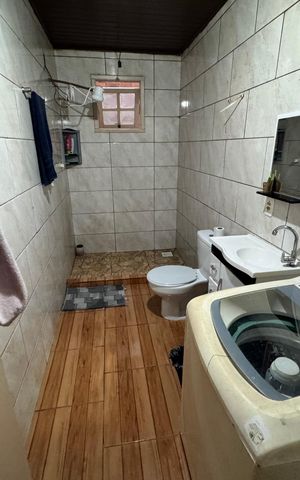 Casa para alugar com 49m², 1 quarto e sem vaga Casa para alugar com 49m², 1 quarto e sem vagaBanheiro