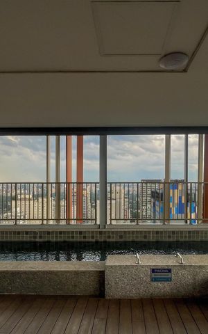 Studio à venda com 23m², 1 quarto e sem vaga Studio à venda com 23m², 1 quarto e sem vagaÁrea comum - Piscina