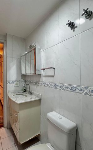 Apartamento à venda com 128m², 3 quartos e 1 vaga Apartamento à venda com 128m², 3 quartos e 1 vagaBanheiro Social