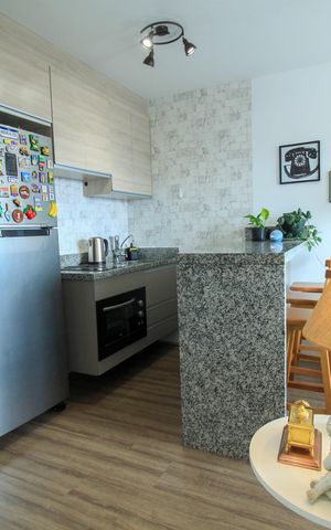 Apartamento para alugar com 40m², 2 quartos e sem vaga Apartamento para alugar com 40m², 2 quartos e sem vagaCozinha