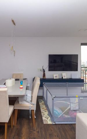 Apartamento à venda com 79m², 3 quartos e 1 vaga Apartamento à venda com 79m², 3 quartos e 1 vagaSala - Cozinha