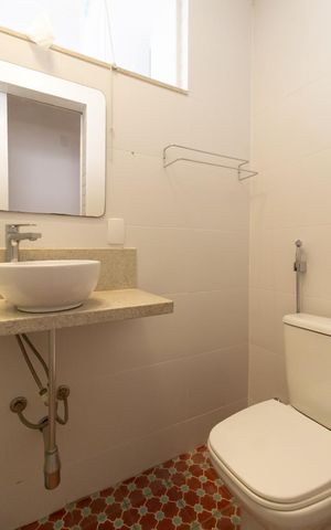 Apartamento para alugar com 85m², 3 quartos e sem vaga Apartamento para alugar com 85m², 3 quartos e sem vagaBanheiro social 2