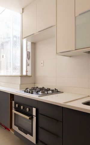 Apartamento para alugar com 85m², 3 quartos e sem vaga Apartamento para alugar com 85m², 3 quartos e sem vagaDetalhe da cozinha
