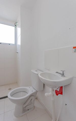 Casa de condomínio à venda com 44m², 2 quartos e sem vagaBanheiro