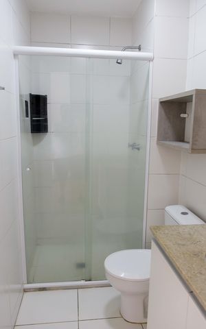 Apartamento à venda com 41m², 1 quarto e 1 vagaBanheiro