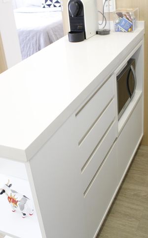 Apartamento à venda com 30m², 1 quarto e 1 vagaCozinha
