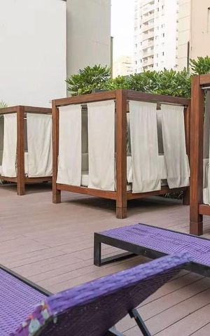 Studio à venda com 51m², 1 quarto e 1 vaga Studio à venda com 51m², 1 quarto e 1 vagaÁrea comum - Piscina