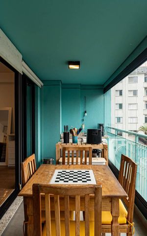 Studio à venda com 51m², 1 quarto e 1 vaga Studio à venda com 51m², 1 quarto e 1 vagaVaranda