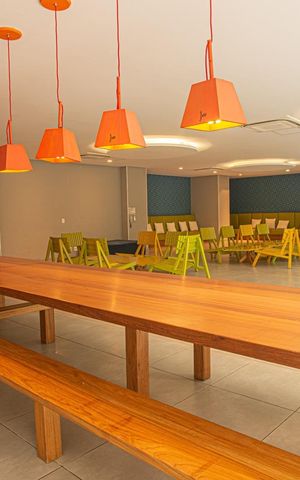 Studio à venda com 51m², 1 quarto e 1 vaga Studio à venda com 51m², 1 quarto e 1 vagaÁrea comum - Salão de festas
