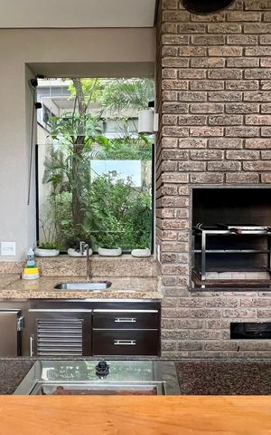Apartamento à venda com 66m², 1 quarto e 2 vagasChurrasqueira