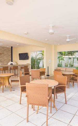 Apartamento à venda com 68m², 2 quartos e 2 vagasChurrasqueira