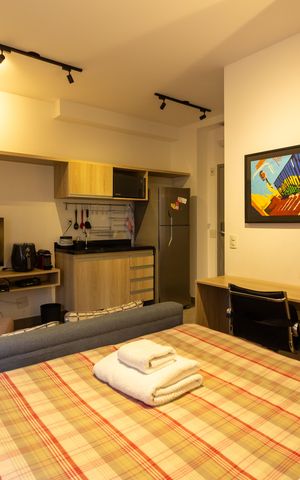Studio à venda com 33m², 1 quarto e sem vaga Studio à venda com 33m², 1 quarto e sem vagaKitnet/Studio