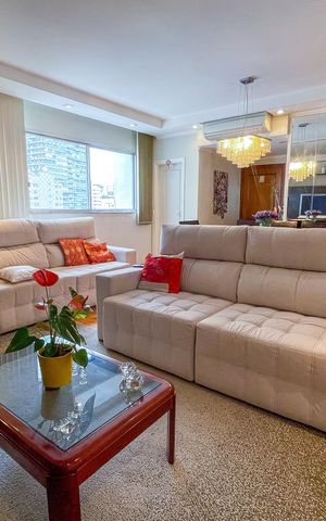 Apartamento à venda com 143m², 3 quartos e 1 vaga Apartamento à venda com 143m², 3 quartos e 1 vagaSala