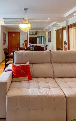 Apartamento à venda com 143m², 3 quartos e 1 vaga Apartamento à venda com 143m², 3 quartos e 1 vagaSala