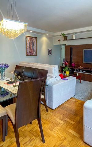 Apartamento à venda com 143m², 3 quartos e 1 vaga Apartamento à venda com 143m², 3 quartos e 1 vagaSala