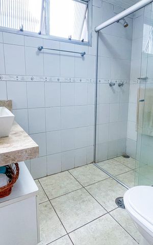 Apartamento à venda com 143m², 3 quartos e 1 vaga Apartamento à venda com 143m², 3 quartos e 1 vagaBanheiro da Suíte