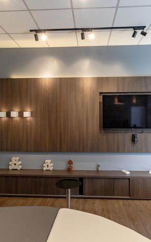 Apartamento à venda com 80m², 1 quarto e 1 vaga Apartamento à venda com 80m², 1 quarto e 1 vagaÁrea comum - Salão de jogos