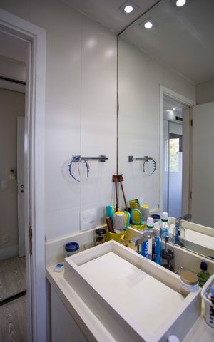 Apartamento à venda com 92m², 3 quartos e 2 vagasBanheiro da Suíte