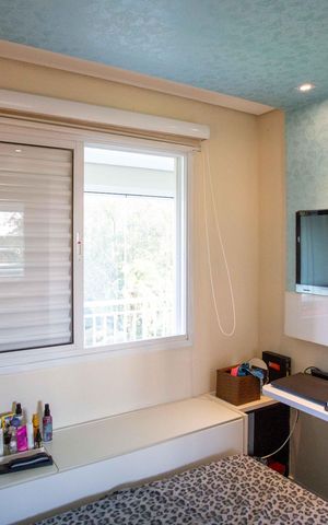 Apartamento à venda com 92m², 3 quartos e 2 vagasQuarto 3