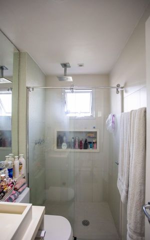 Apartamento à venda com 92m², 3 quartos e 2 vagasBanheiro da Suíte