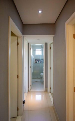 Apartamento à venda com 92m², 3 quartos e 2 vagasCorredor