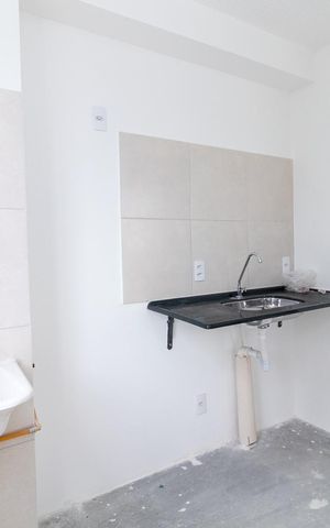 Apartamento à venda com 38m², 2 quartos e sem vagaCozinha
