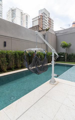 Studio à venda com 33m², 1 quarto e sem vaga Studio à venda com 33m², 1 quarto e sem vagaÁrea comum - Piscina