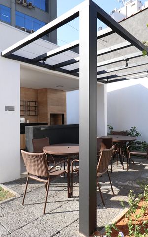 Apartamento para alugar com 33m², 2 quartos e sem vagaÁrea comum - Churrasqueira