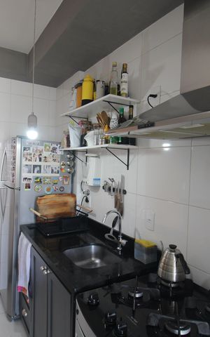 Apartamento à venda com 54m², 2 quartos e 1 vagaCozinha