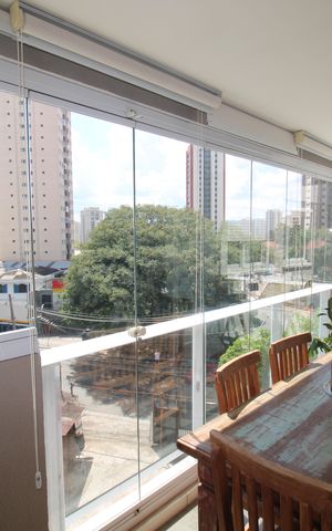 Apartamento à venda com 54m², 2 quartos e 1 vagaSala - Varanda