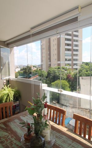 Apartamento à venda com 54m², 2 quartos e 1 vagaSala - Varanda