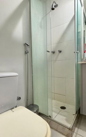 Casa de condomínio para alugar com 140m², 3 quartos e 1 vaga Casa de condomínio para alugar com 140m², 3 quartos e 1 vagaBanheiro Social (Primeiro Andar)