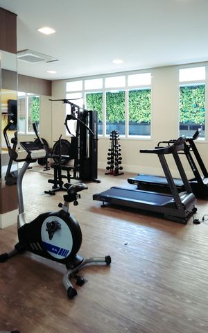 Studio à venda com 28m², 1 quarto e sem vaga Studio à venda com 28m², 1 quarto e sem vagaAcademia