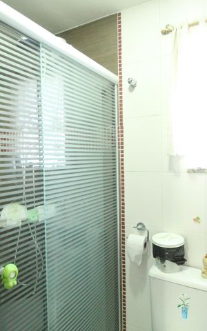 Casa à venda com 119m², 2 quartos e 1 vagaBanheiro da suíte 