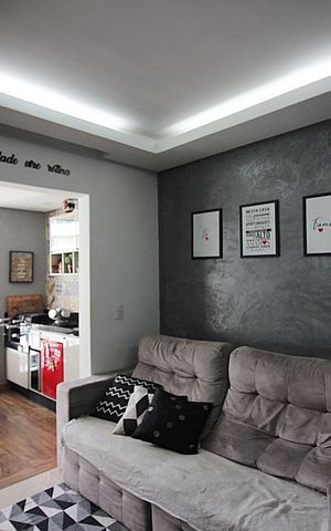 Apartamento à venda com 80m², 3 quartos e 2 vagasSala