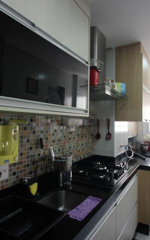 Apartamento à venda com 80m², 3 quartos e 2 vagasCozinha e Área de Serviço