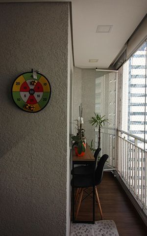 Apartamento à venda com 80m², 3 quartos e 2 vagasVaranda da Sala