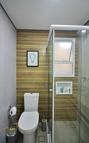 Apartamento à venda com 80m², 3 quartos e 2 vagasBanheiro Social