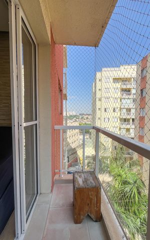 Apartamento à venda com 64m², 2 quartos e 1 vaga Apartamento à venda com 64m², 2 quartos e 1 vagaSacada