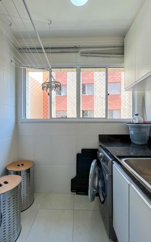 Apartamento à venda com 64m², 2 quartos e 1 vaga Apartamento à venda com 64m², 2 quartos e 1 vagaÁrea de Serviço