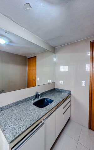 Apartamento à venda com 130m², 3 quartos e 2 vagasBanheiro da Suíte