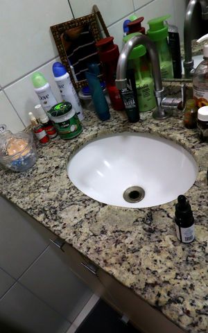 Apartamento à venda com 152m², 3 quartos e 2 vagasBanheiro da Suíte - Pia