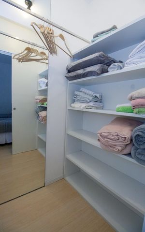 Apartamento à venda com 50m², 1 quarto e 1 vagaCloset