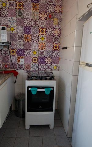 Apartamento à venda com 50m², 1 quarto e 1 vagaCozinha