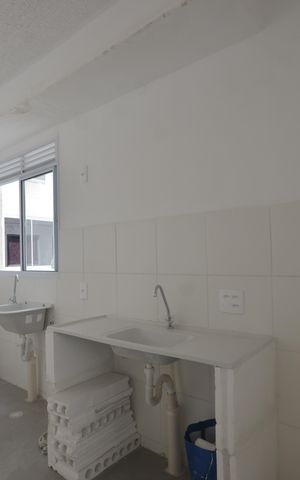 Apartamento para alugar com 41m², 2 quartos e 1 vagaCozinha e Área de Serviço