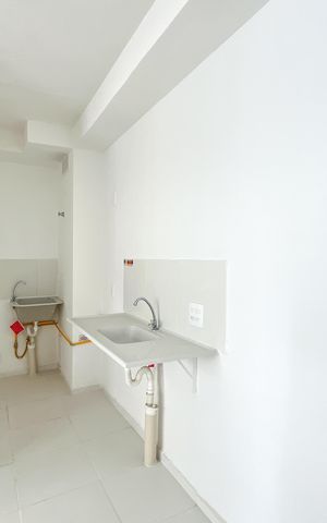 Apartamento à venda com 33m², 2 quartos e sem vaga Apartamento à venda com 33m², 2 quartos e sem vagaSala/Cozinha/Área de Serviço