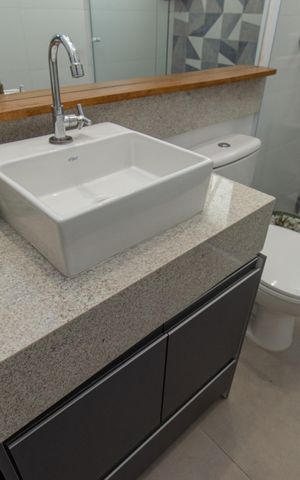 Apartamento à venda com 66m², 3 quartos e 1 vaga Apartamento à venda com 66m², 3 quartos e 1 vagaBanheiro